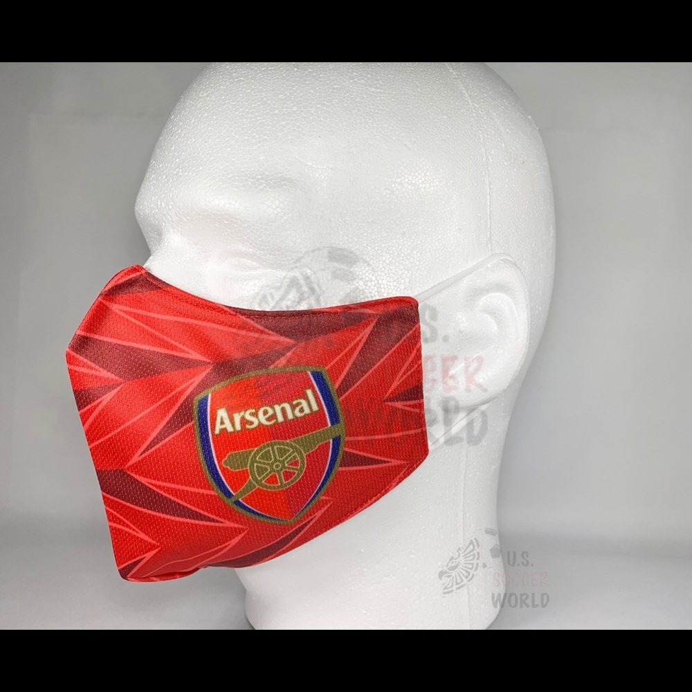 🚨 New Fashion Arsenal FC Soccer Face Mask UEFA